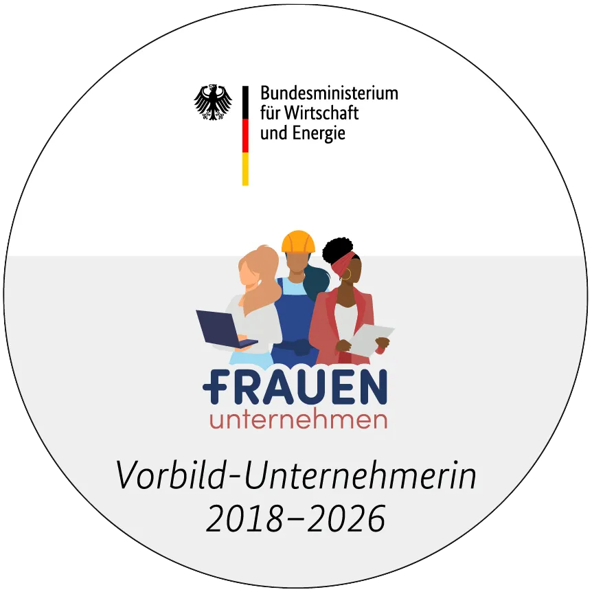 Auszeichnung Vorbildunternehmerinnen 2021–2026 – Bundesministerium für Wirtschaft und Klimaschutz